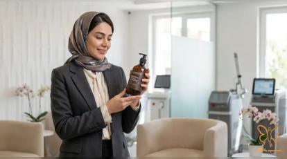 بهترین شامپو برای درماتیت سبوره در مشهد + درمان قطعی در کلینیک شاپرک طلایی