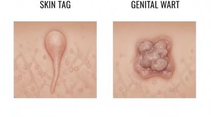 تفاوت اسکین تگ و زگیل تناسلی چیست؟ | پایان اضطراب با تشخیص دقیق در مشهد