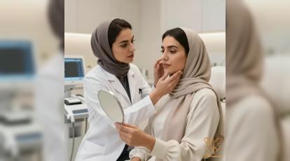 لیفت میدفیس با نخ در مشهد؛ بازگشت آنی حجم و جوانی گونه‌ها در کلینیک شاپرک طلایی