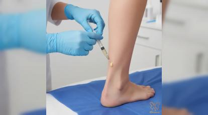 عوارض تزریق چربی به مچ پا که باید بدانید | راهنمای کلینیک شاپرک طلایی مشهد