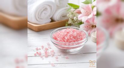 معجزه نمک صورتی برای پوست و مو + مشاوره زیبایی کلینیک شاپرک مشهد