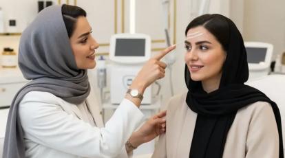 تجربه تزریق بوتاکس در کلینیک شاپرک طلایی مشهد
