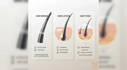 تونیک مو چیست؟ راز توقف ریزش و رویش مجدد + راهنمای تخصصی کلینیک شاپرک