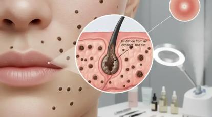 جوش سرسیاه روی بینی؟ راهنمای قطعی درمان در کلینیک شاپرک طلایی مشهد
