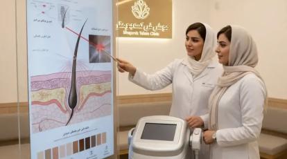 آیا لیزر موهای زائد پوست را تیره می‌کند؟ پاسخ قطعی پزشکان مشهدی + راهکار جلوگیری از لک