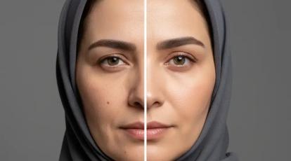 ۲۰ سال بعد چه شکلی هستید؟ آینده پوست شما با مراقبت و بدون مراقبت!