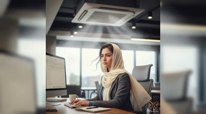 پوست شما در دفتر کار تشنه است: چگونه از خشکی ناشی از کولر و شوفاژ جان سالم به در ببریم؟