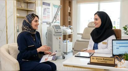 پایان لک‌های ماکولار در یک جلسه! راز درمان با لیزر CO2 در کلینیک شاپرک مشهد