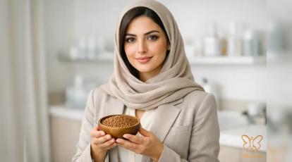 درمان قطعی ریزش مو با تخم کتان و جدیدترین متدهای کلینیک شاپرک طلایی