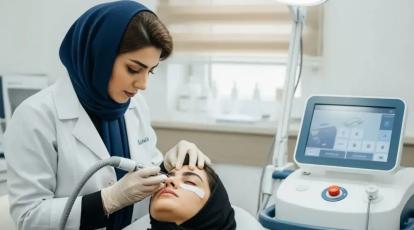 کربوکسی تراپی در مشهد: پایان تیرگی زیر چشم و راز جوانی در کلینیک شاپرک طلایی