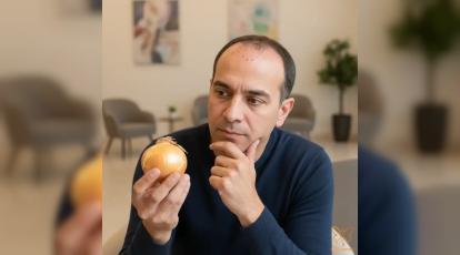 خوردن پیاز پس از کاشت مو؛ آیا این راز تقویت موهای کاشته شده شماست؟