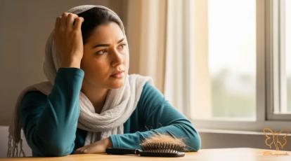 ریزش مو بعد از کرونا یا زایمان: آیا این ریزش دائمی است؟ برنامه درمانی 3 مرحله‌ای