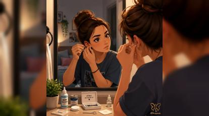 عوارض سوراخ کردن گوش با سوزن: از عفونت تا کلوئید | راه حل در مشهد