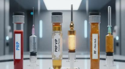 راهنمای کامل انتخاب بهترین پلاکت درمانی در مشهد: PRP یا PRF یا PRP VIP Plus؟