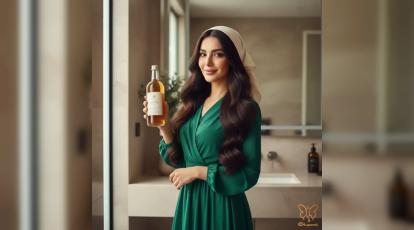 معجزه سرکه سیب برای مو: راهنمای کلینیک شاپرک برای درمان قطعی شوره و چربی سر!