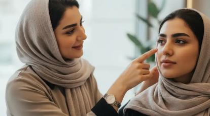 فیلر زیر چشم زدم، کی میتونم عینک بزنم؟ راهنمای کامل کلینیک شاپرک طلایی مشهد
