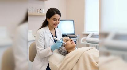 پوستی صاف و یکدست: معجزه مزونیدلینگ برای درمان منافذ باز در کلینیک شاپرک طلایی مشهد