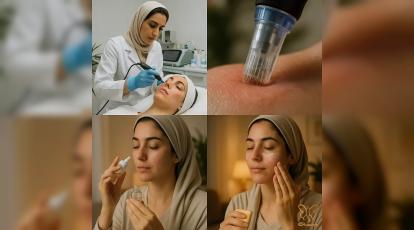 زینک اکساید بعد از میکرونیدلینگ: نسخه طلایی کلینیک شاپرک برای ترمیم پوست