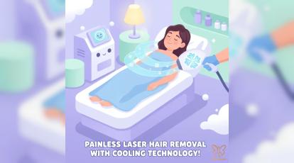 کولینگ لیزر چیست و چرا در کاهش درد لیزر موهای زائد اهمیت دارد؟