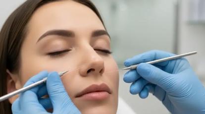 یا لیفت بینی با نخ خطرناک است؟ بررسی جامع عوارض، مزایا و معایب در کلینیک شاپرک طلایی مشهد