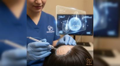 درمان ریزش مو سکه ای با جدیدترین متد در مشهد (هیرفیلر آلپاژینا)