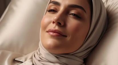 تاثیر مدل خوابیدن بر ایجاد چروک صورت | کلینیک شاپرک طلایی مشهد