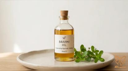 خواص روغن براهمی برای رشد مو + روتین کلینیک شاپرک مشهد