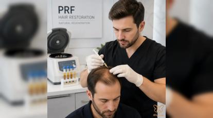 درمان ریزش مو در مشهد با PRF