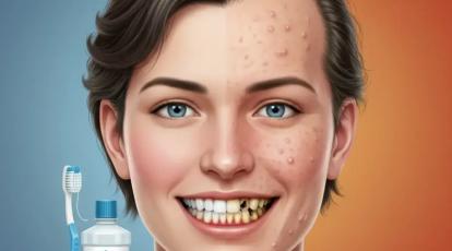 ریزش مو و جوش صورت شما از دندان خراب است؟ ارتباط پنهان سلامت دهان و زیبایی