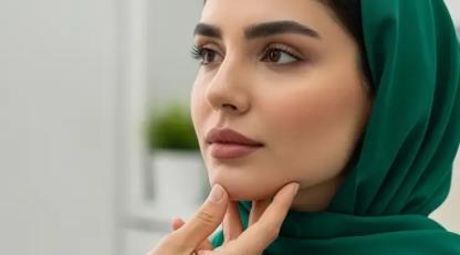 فرمدهی و مدلینگ صورت با تزریق ژل چانه