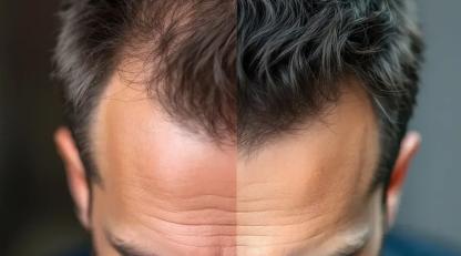 توقف ریزش و رشد مجدد مو با مزونیدلینگ مو در کلینیک شاپرک