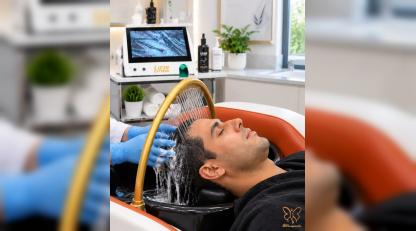 اسکالپ سر؛ پاکسازی تخصصی کف سر در کلینیک شاپرک طلایی