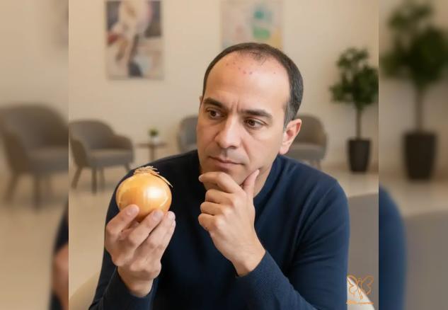 خوردن پیاز پس از کاشت مو؛ آیا این راز تقویت موهای کاشته شده شماست؟