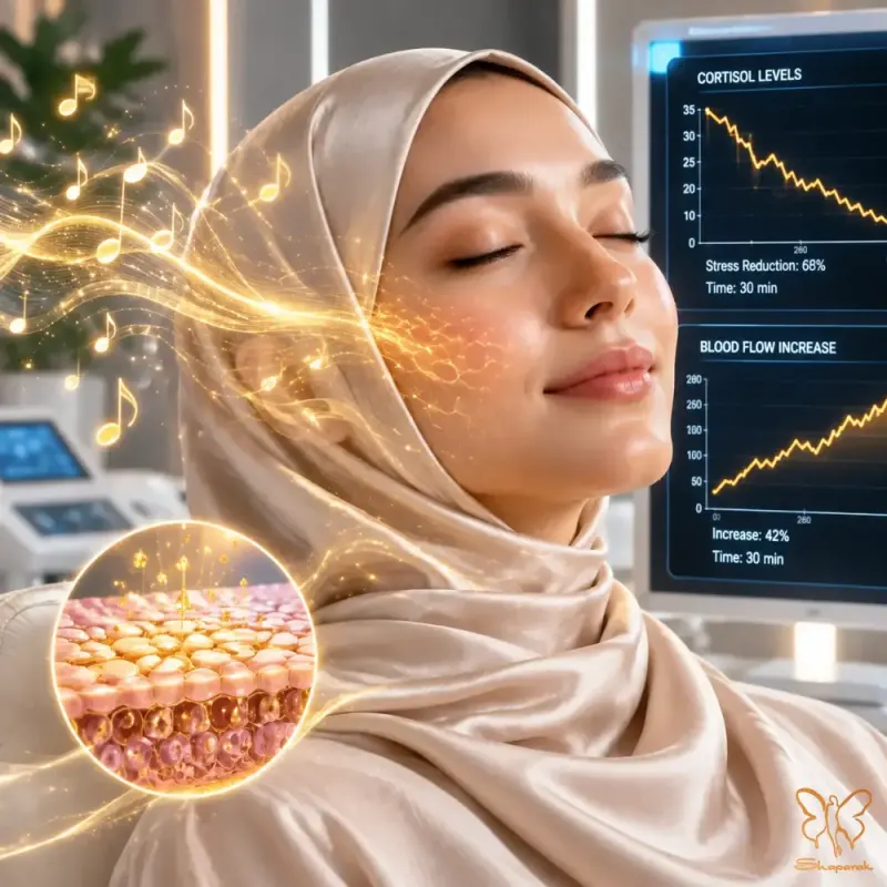 نقش موسیقی در فرآیند درمانهای زیبایی نقش موسیقی در فرآیند درمانهای زیبایی