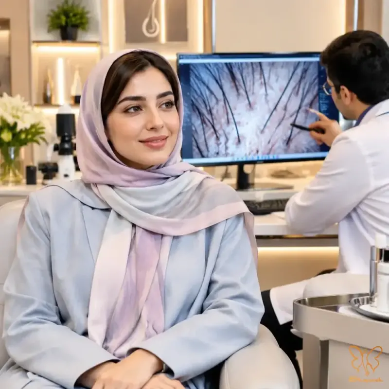 چرا فریتین آزمایشگاهی نرمال است اما پیاز مو در فاز تلوژن قفل میشود چرا فریتین آزمایشگاهی نرمال است اما پیاز مو در فاز تلوژن قفل میشود
