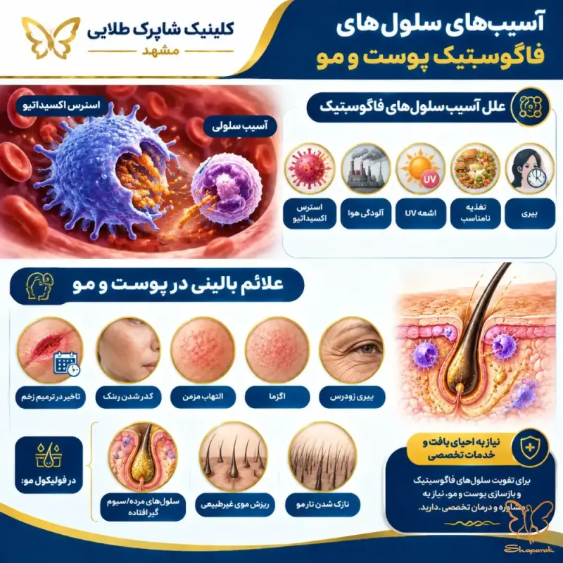  نازک شدن تار موها 