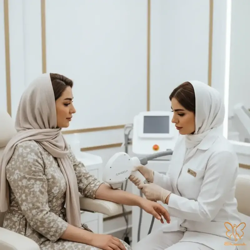 مقایسه بالینی الکساندرایت کندلا با لیزرهای دیود و اندییاگ