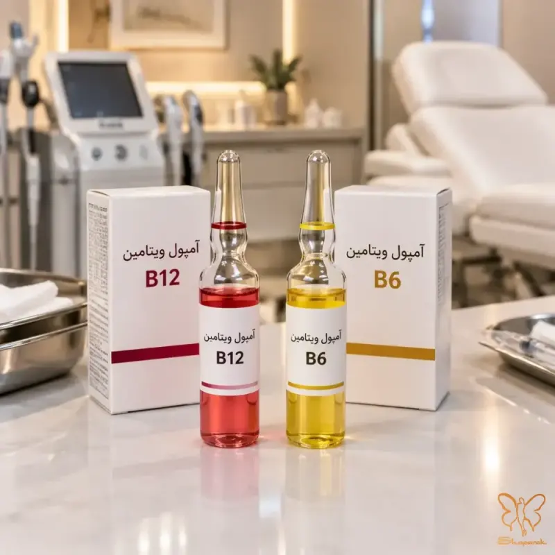تاثیر ویتامین B12 و B6 بر ترشح چربی و تحریک فولیکولهای مو