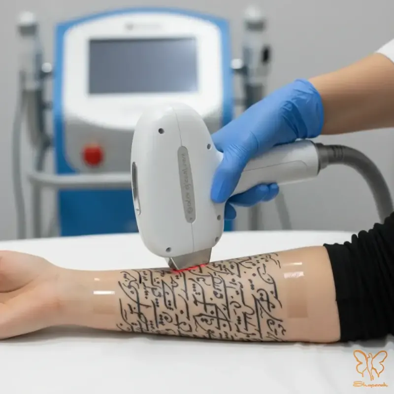 ایجاد لکههای پوستی هایپرپیگمنتیشن