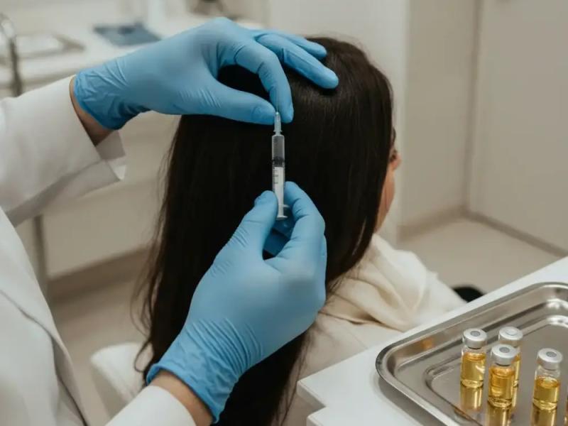 تزریق PRGF در مشهد: جوانسازی و توقف ریزش مو در کلینیک شاپرک 