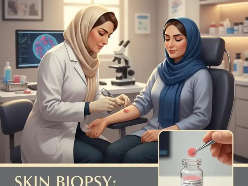 نمونه برداری پوست یا بیوپسی