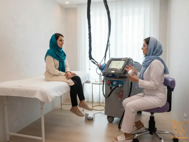 لیزر موتوس رفع موهای زائد