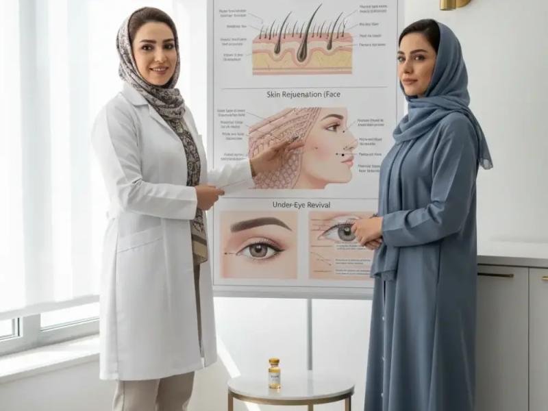 تزریق PRGF در مشهد: جوانسازی و توقف ریزش مو در کلینیک شاپرک 