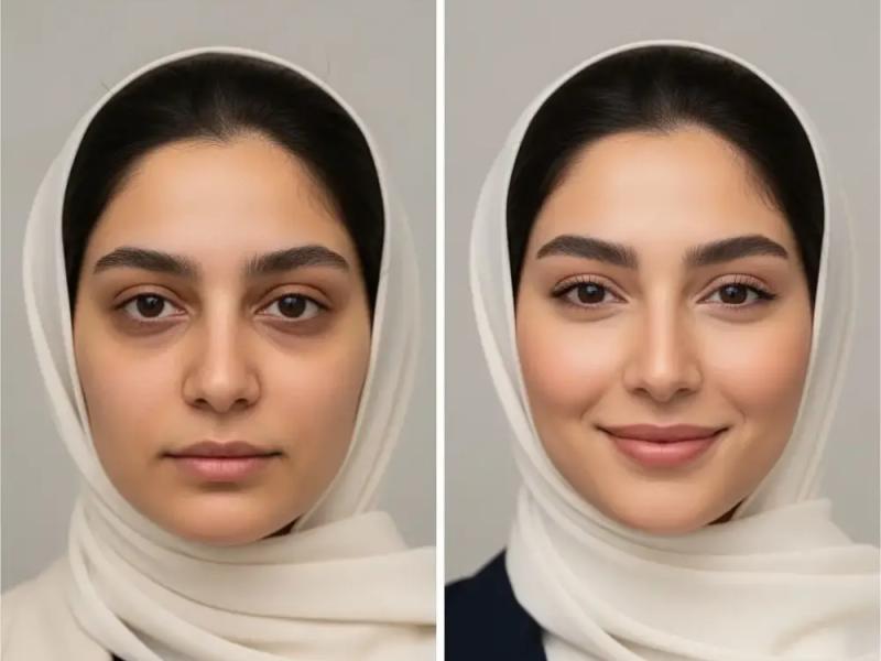 جوانسازی فوری چهره با تزریق ژل زیر چشم و طبیعی‌ترین نتایج 