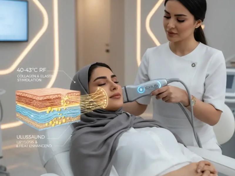 اگزیلیس، لیفت صورت و کاهش چربی موضعی بدون جراحی! 