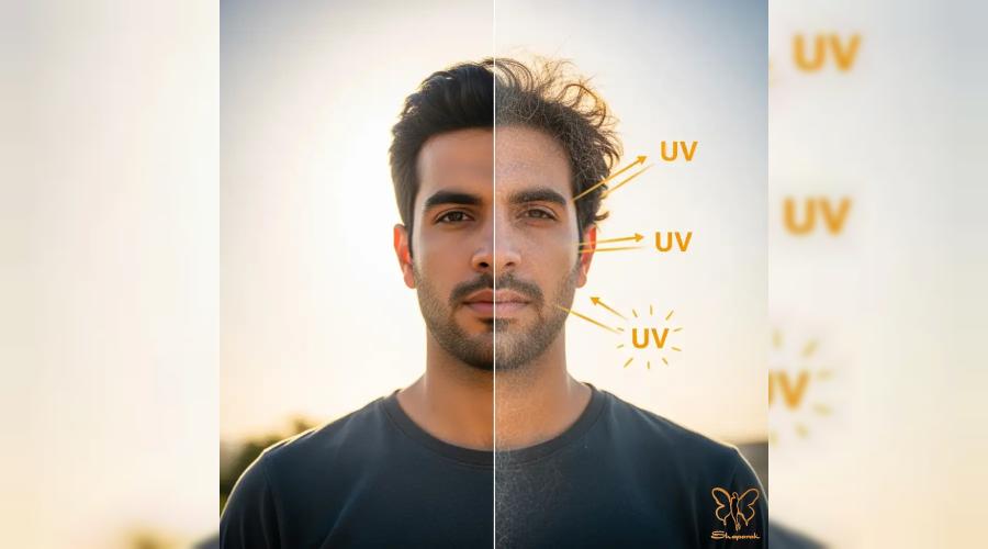 تاثیر اشعه UV بر مو: راهنمای کامل محافظت و احیای موهای آسیب‌دیده